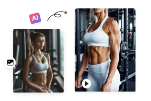 AI Muscle Video Generator